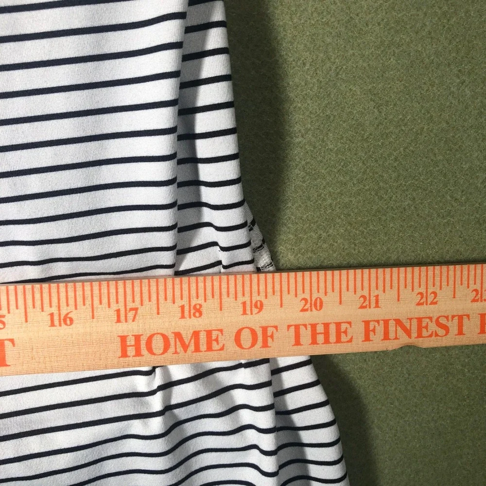 Athletic Works Active Dress Women XL White Black Striped Racerback Summer - Picture 10 of 15